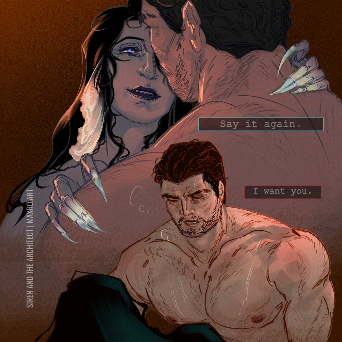 not_mxro's tweet photo. The hottest thing a disorganized-attached can hear from an avoidant

#oc #SirenAndTheArchitect https://t.co/ywHzSxApjm