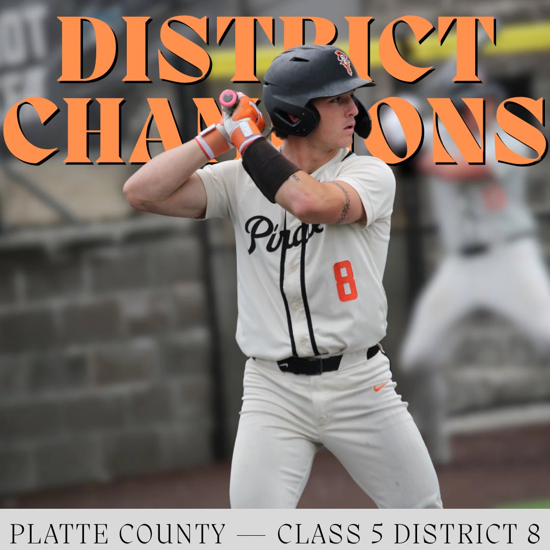 PlatteCitizen's tweet photo. ⚾️ @Piratebaseball is dancing back to the state quarterfinals after defeating Kearney 7-3 in the district championship.

@PCHSAthletics1 hosting best-of-three series next week. https://t.co/FzhcHXoBhZ