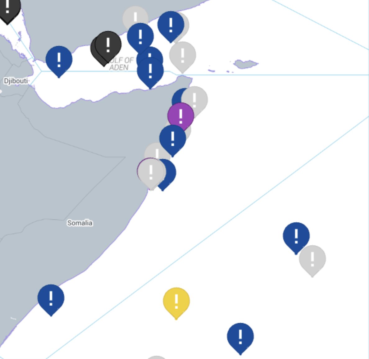 EUNAVFOR's tweet photo. ❗  New Alert of piracy activity in the area on the Maritime Security Centre Indian Ocean (MSCIO) 

🔗 https://t.co/1Ni71A6xSb

Operation ATALANTA is investigating.

Follow MSCIO to stay informed about maritime security in the Western Indian Ocean. https://t.co/lQUs5k6Wg6