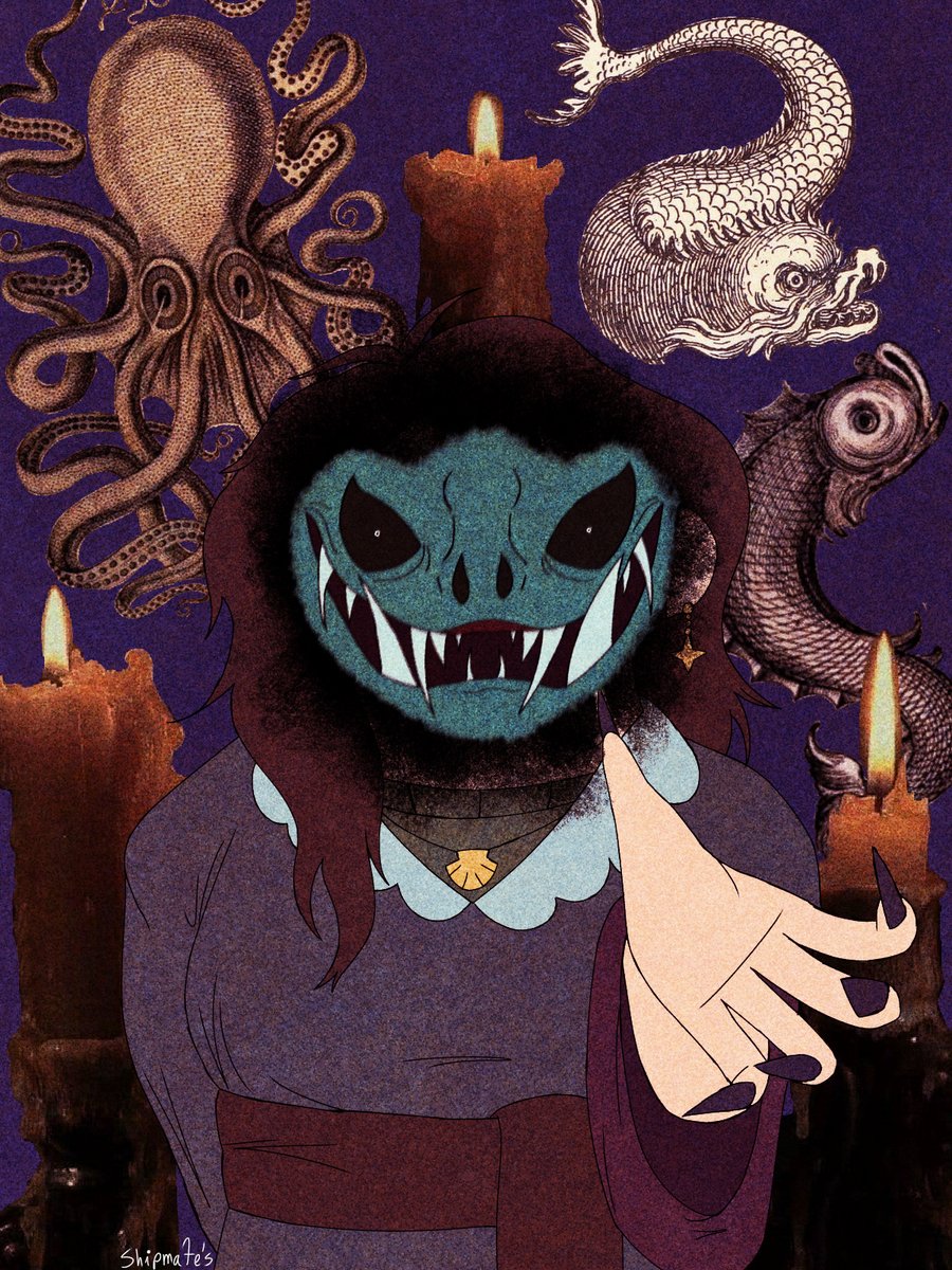 shipmatejournal's tweet photo. (Trigger warning for horror imagery)
The Sea Witch collage
#art #ArtistOnTwitter #artwork #digitalartㅤㅤㅤㅤ #digitapainting #drawingsㅤㅤ #paint #vintage #horror #witch #voodoo #sea #ocean #aquatic #maritime #nautical #ghost https://t.co/ukAnBrNeQO