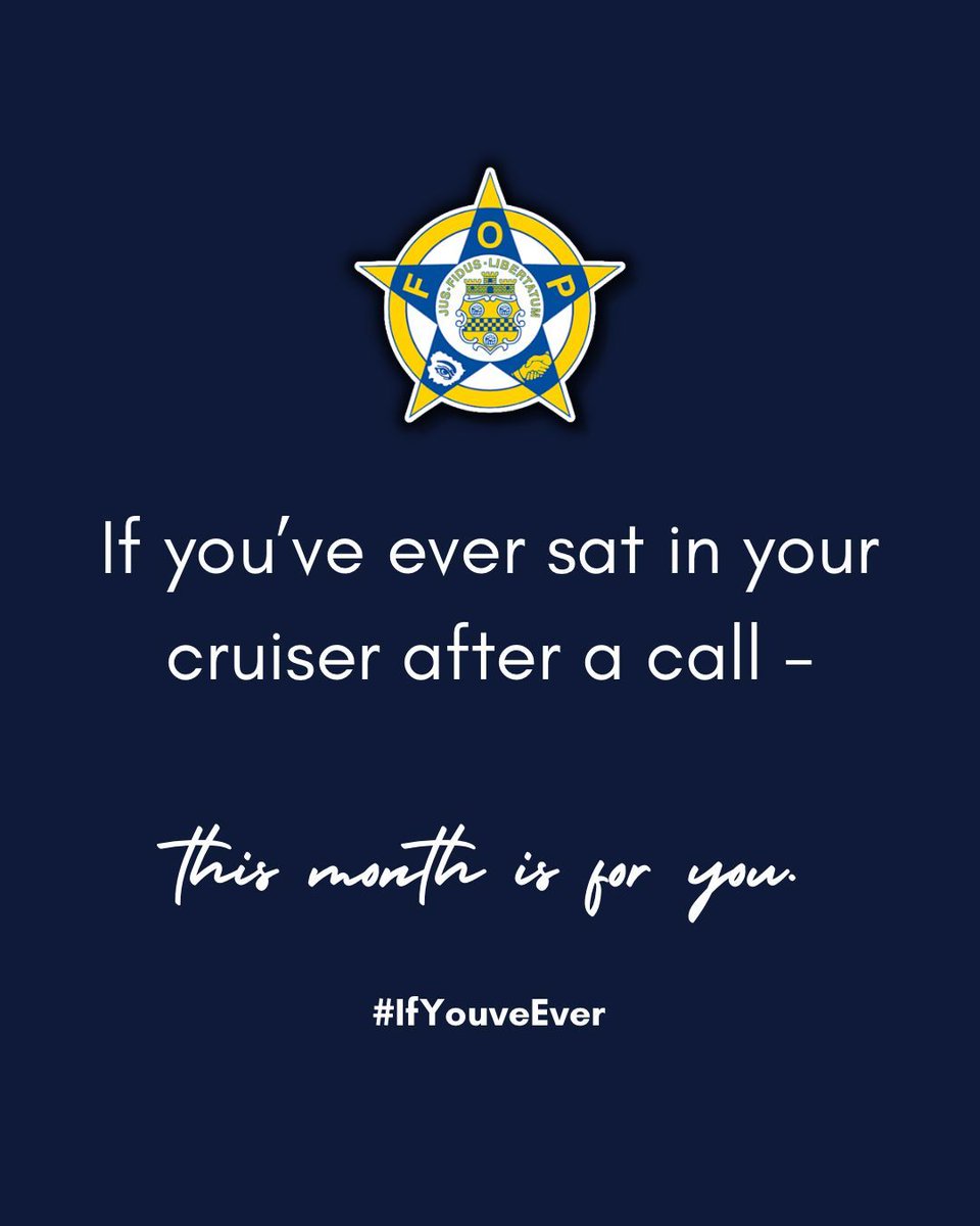 GLFOP's tweet photo. Just taking a second before the next one.
#IfYouveEver #PoliceWeek #FOPStrong #AfterTheCall #Reset https://t.co/m3NVikGmfw