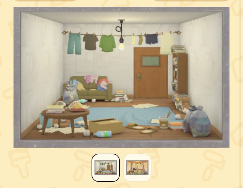 strawiberi's tweet photo. Which Mii would you give the Messy Room set to? https://t.co/mX5nifCqq0