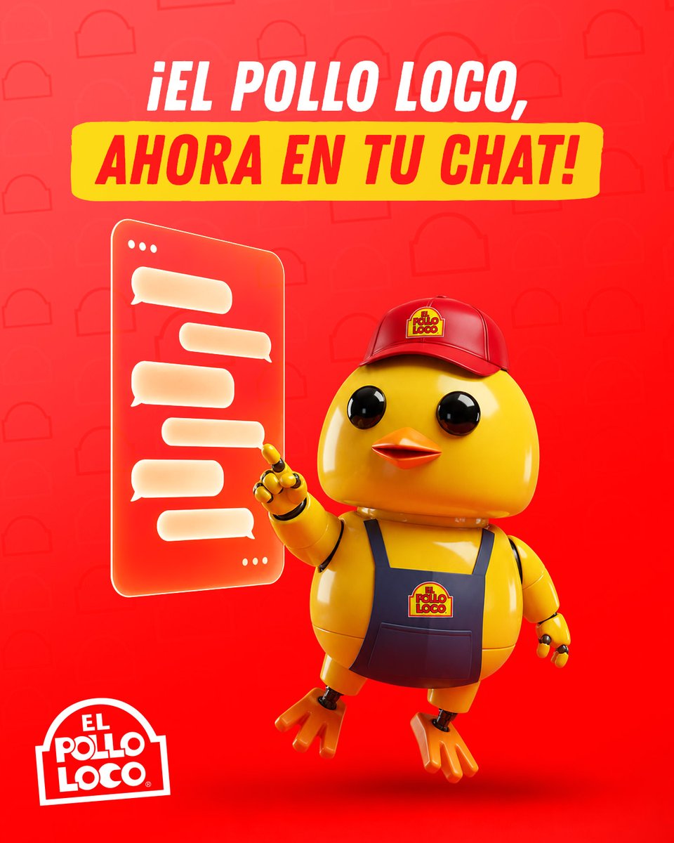 ElPolloLocoMx's tweet photo. Tu pedido a la velocidad de un mensaje. Chatea con nosotros y resuelve tus dudas sin complicaciones. 💬🍗 

#TodoEsMejorConPolloLoco https://t.co/iwqruLEtxK