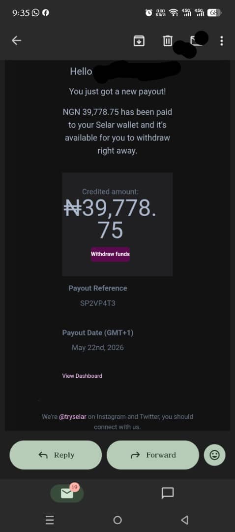 Steveakachuks's tweet photo. Na strategy no be luck😏😏

I just received a payout from selar company as an affiliate marketer
It won't have been if not for the knowledge in sales closing gotten from the Grown academy

@coachnathel thanks alot for your guidance and @tryselar for your platform https://t.co/ihiE1zww5K