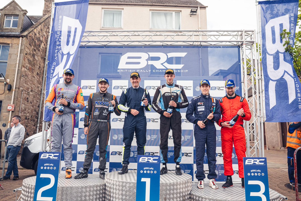 BRCrally's tweet photo. McFall masters the Clark 👏

Luke Constantine pushed him all the way, though, in both Junior BRC and BRC4, ending the event just 16.9 behind 🤏

Junior BRC podium 
🥇 Ben McFall 
🥈 Luke Constantine
🥉 Sam Mason

BRC4
🥇 Ben McFall 
🥈 Luke Constantine 
🥉 Ross Hunter

#BRCRally https://t.co/aXlkbUgVZ0