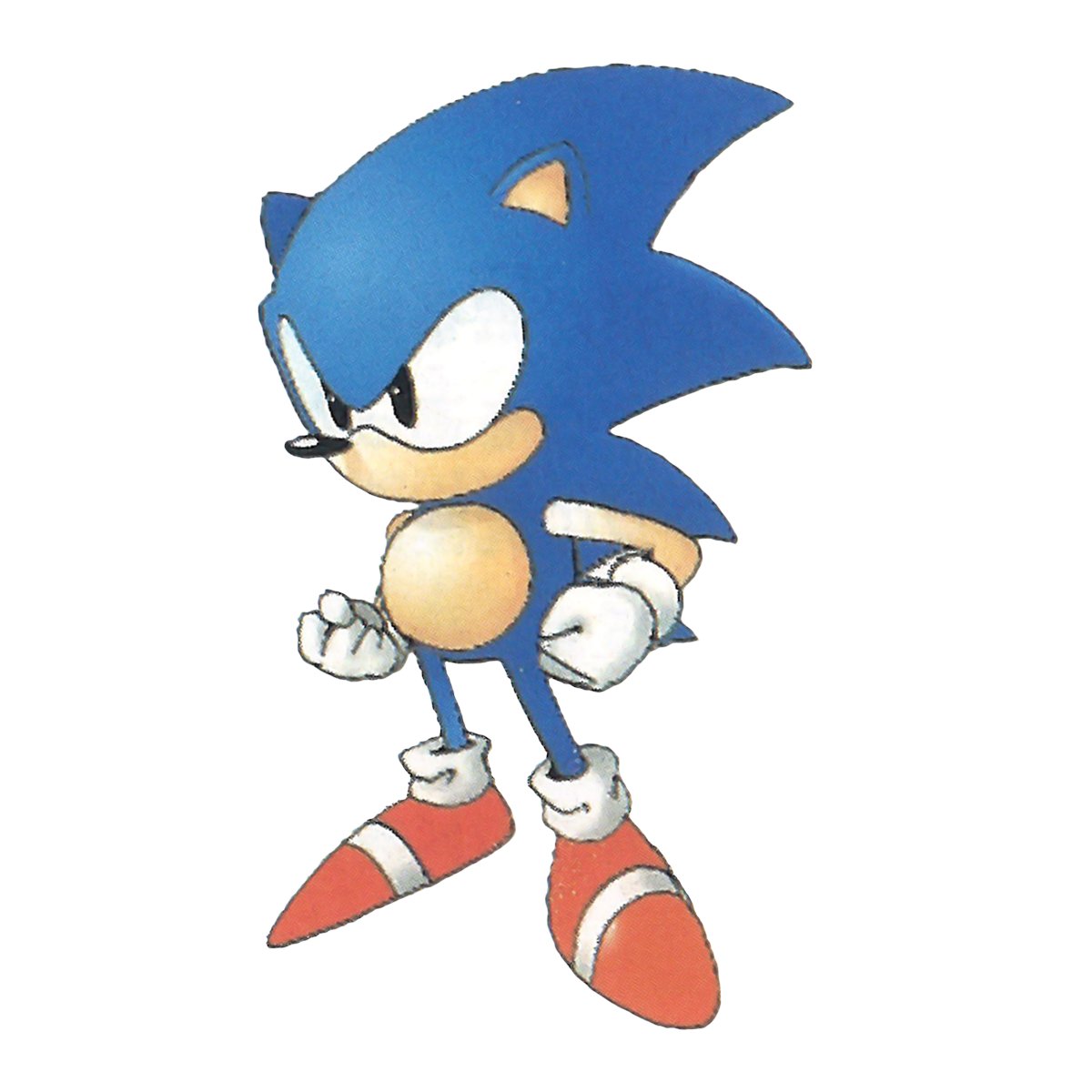 RavagedRealms's tweet photo. Our sonic was based off of Yamaguchi's design! https://t.co/umJDVmkYyB