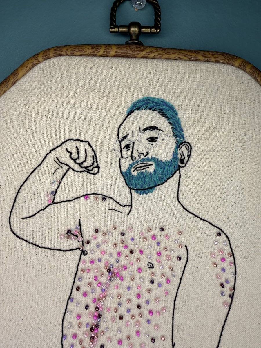 Stitched_peens's tweet photo. Haven’t posted here in forever
 But im still making art!! https://t.co/4DZbB2BPyd