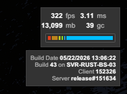 farwlmc's tweet photo. switched from Ryzen 9 7950x -> Ryzen 7 9800x3D and I am LOVING my FPS on Rust now this is so peak https://t.co/2leNRUFCPp