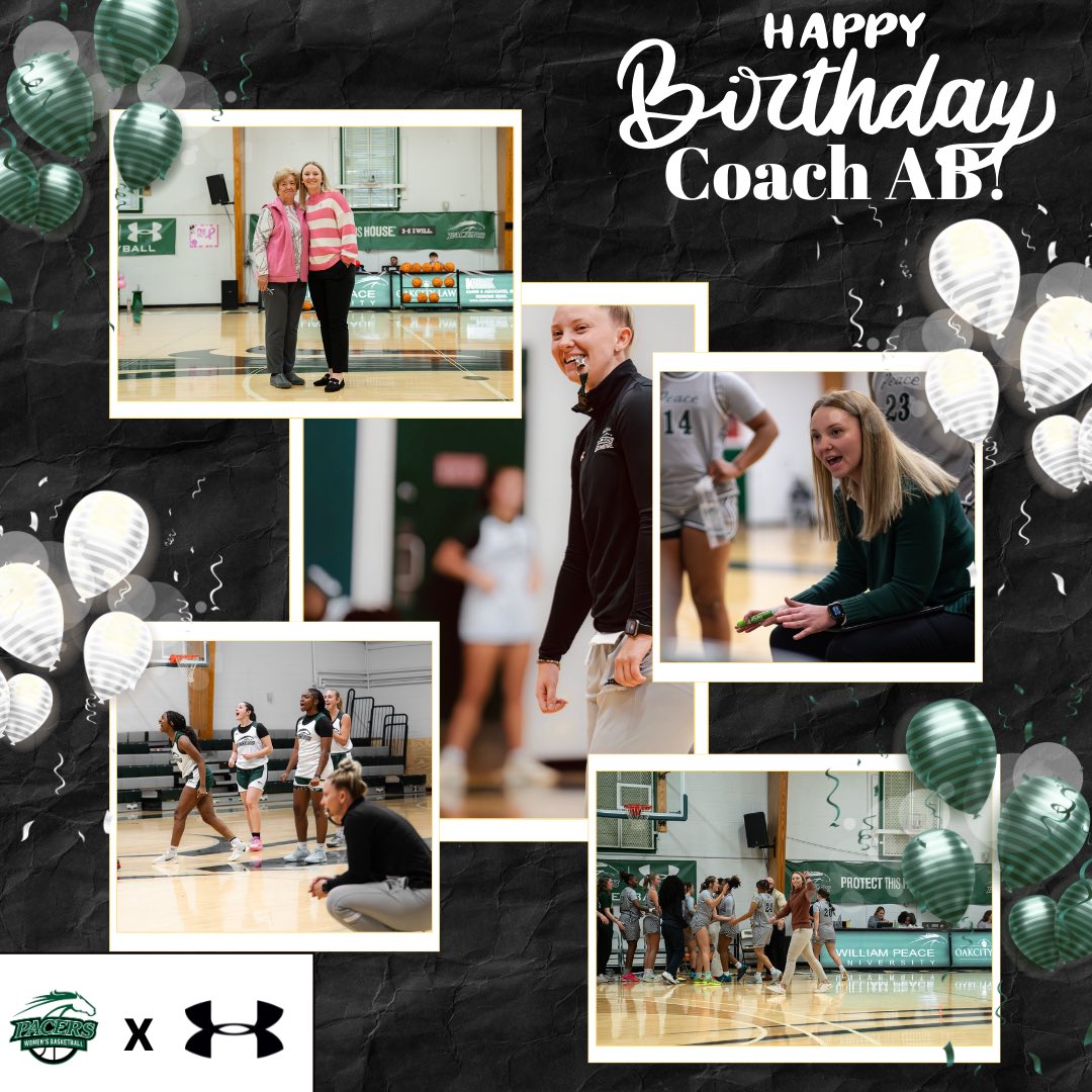 GoPacersWBB's tweet photo. Happy Birthday to our leader, Coach AB 🥳! 

#EffortOverExcuses 💚🐎 https://t.co/gr86fgmx50