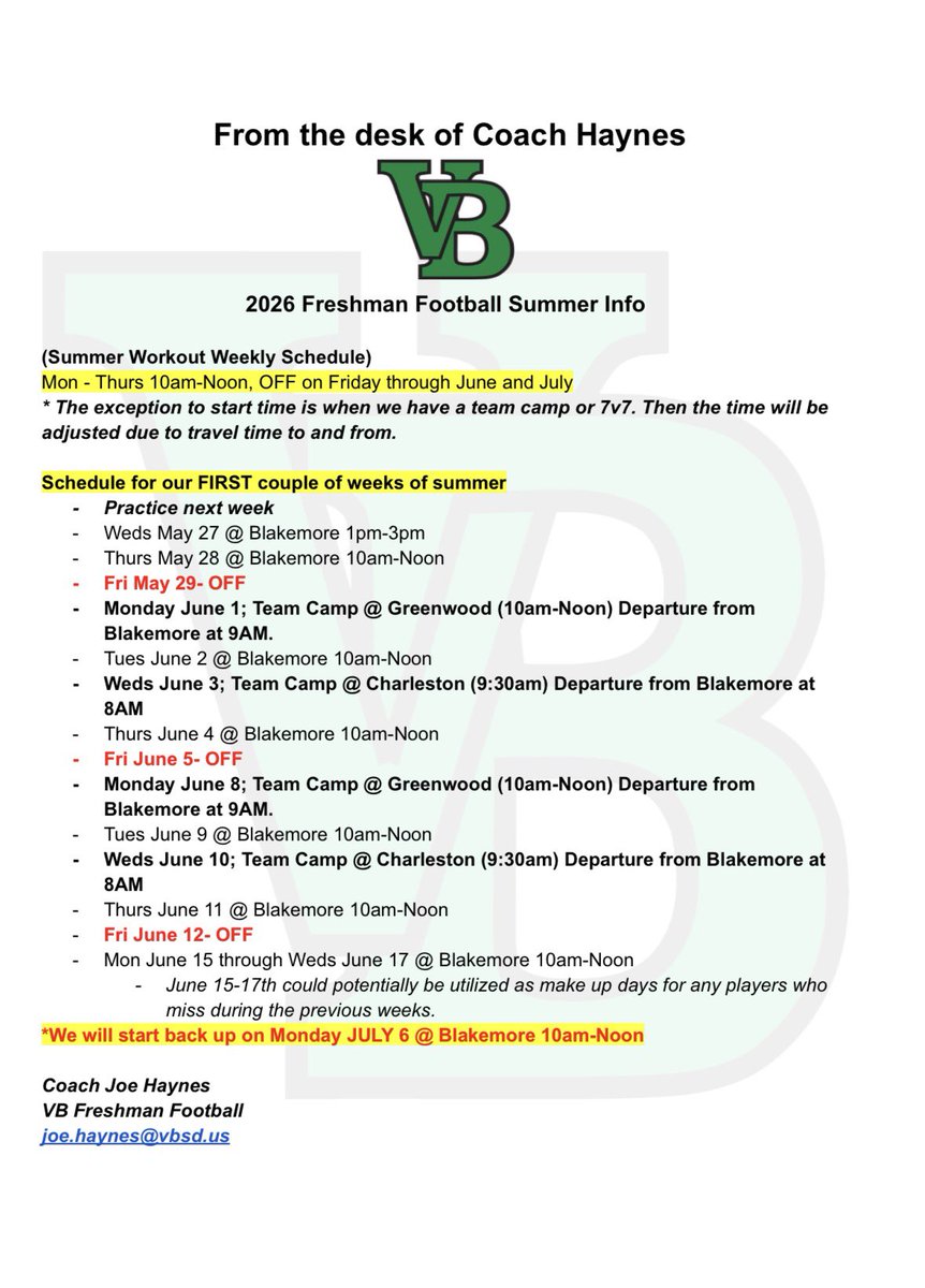 Van Buren Football tweet media