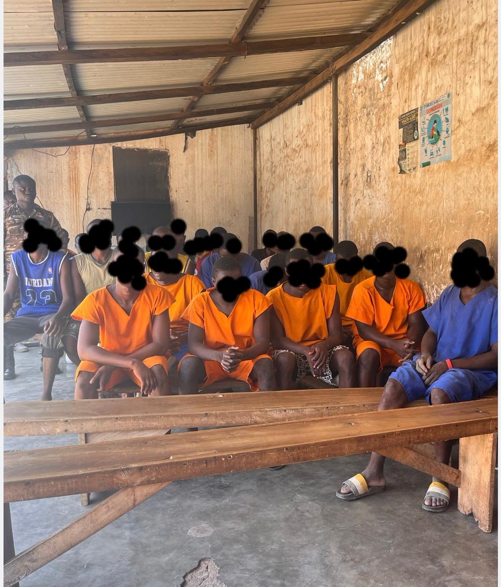 GHANA PRISONS SERVICE tweet media