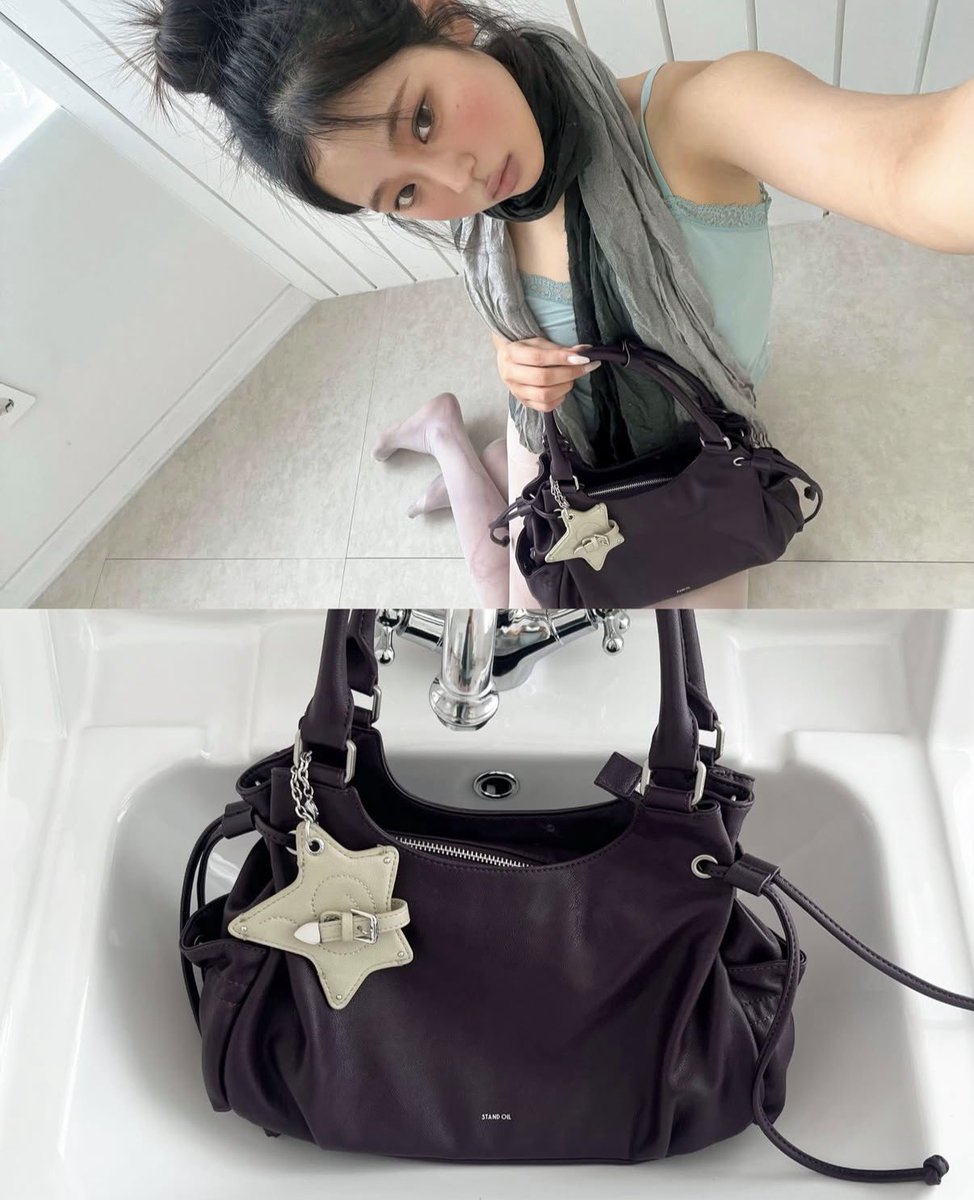 suffsun's tweet photo. Breezy bag mini - plum 🍆 ｡𖦹°‧ https://t.co/UuYlVruksU