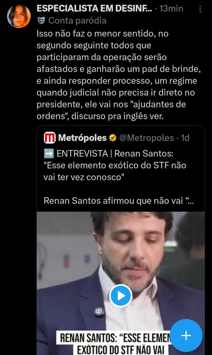 ESPECIALISTA EM DESINFORMAÇÃO RUSSA tweet media