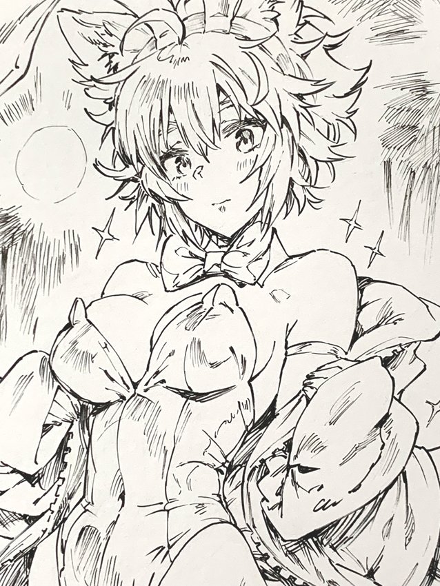 色紙を出品しました!
中サイズ・モノクロです。

https://t.co/AhK7XCMXGw 
