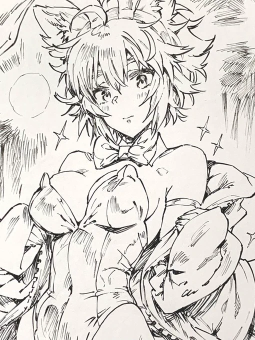 色紙を出品しました!
中サイズ・モノクロです。

https://t.co/AhK7XCMXGw 