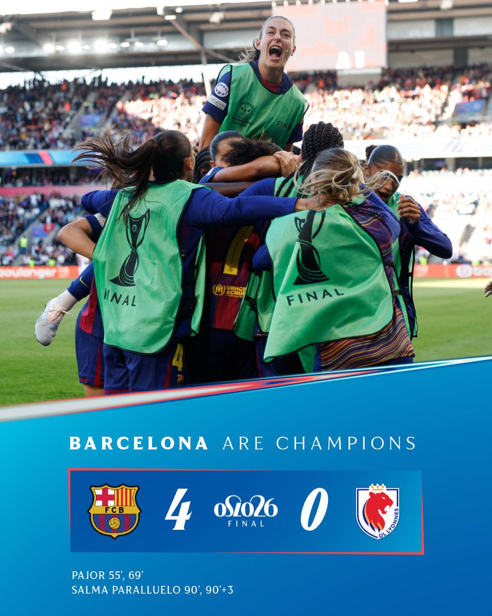UEFA Women’s Champions League tweet media