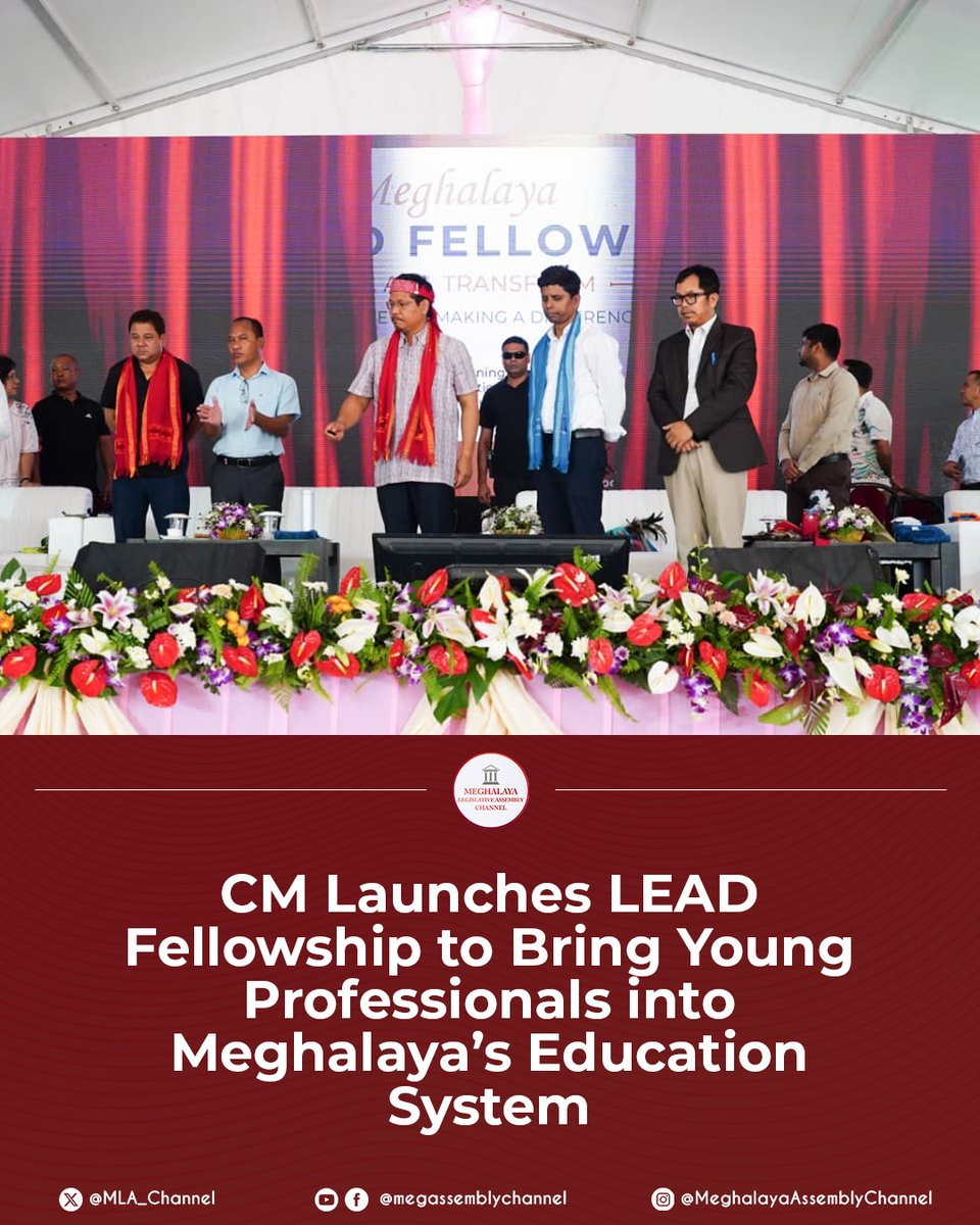 Meghalaya Legislative Assembly Channel tweet media