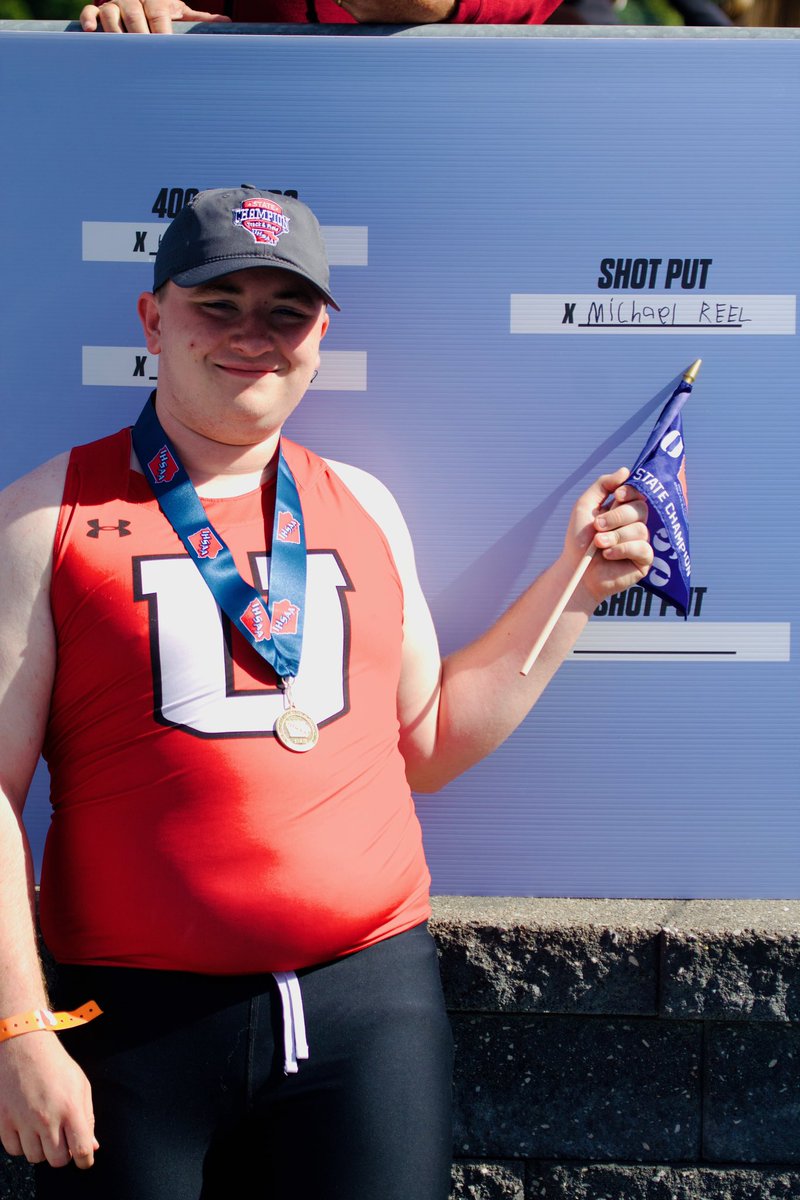 BoosterUnion's tweet photo. STATE Champion - Michael Reel! https://t.co/VmUpXkj5vL
