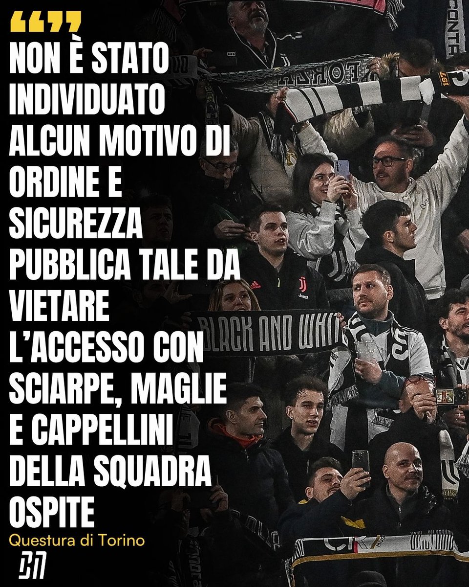 ilbianconerocom's tweet photo. ‼️ Nota della Questura di Torino https://t.co/hZrDTDtWOc