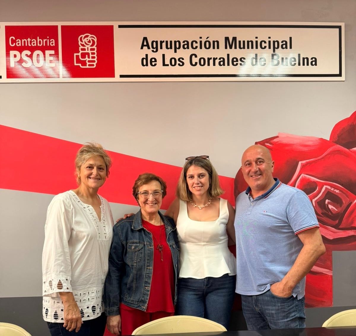 PSOECantabria's tweet photo. El PSOE de Los Corrales de Buelna renueva su Comisión Ejecutiva Municipal.

Yanire Jara Ceballos, nueva secretaria general, ha obtenido el 69,8% de los votos de la militancia de la agrupación socialista corraliega.

📝👇🏻https://t.co/Bvm1lJj016 https://t.co/LaJcq0LPx0