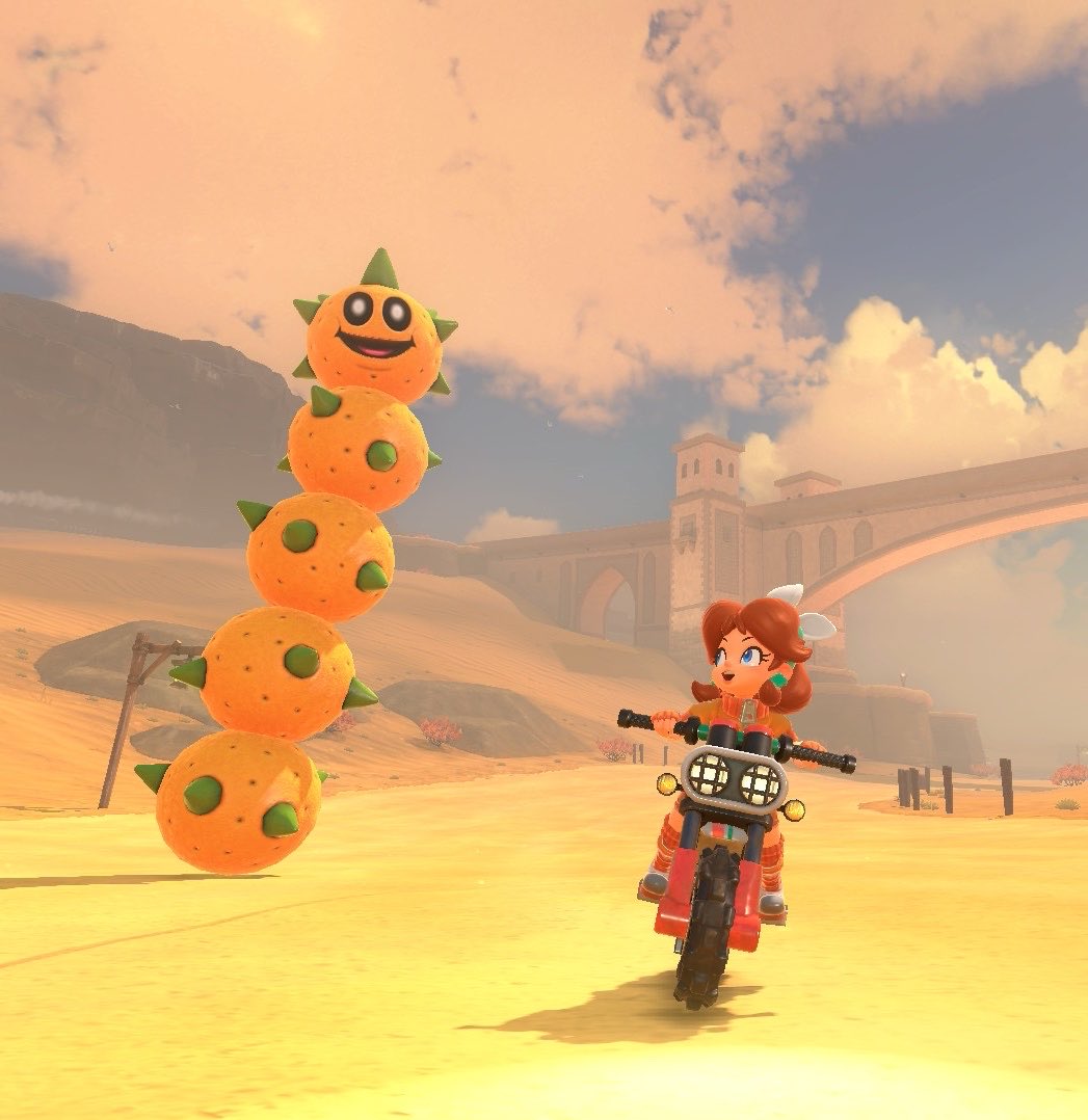 Cheese__Plays's tweet photo. “Why hello there, Mr.Pokey!”
#Pokey
#PrincessDaisy
#MarioKartWorld https://t.co/C2JOifu5Yt