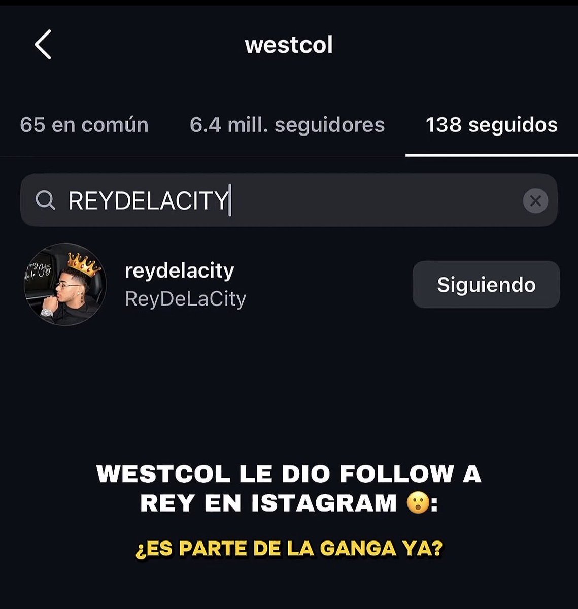 Emmanuello12313's tweet photo. Será ? #reydelacity #westcol #viral https://t.co/chyWfdwGqA