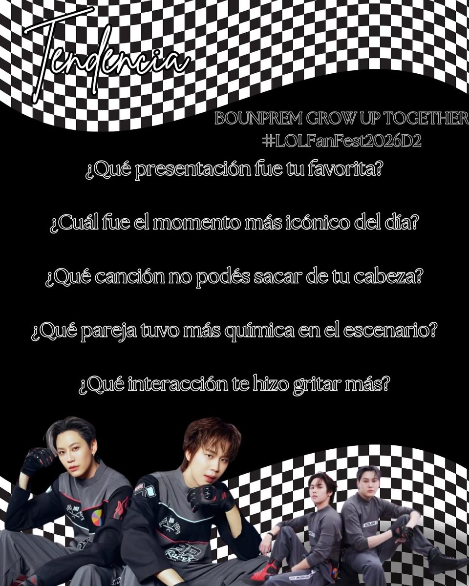bounpremarg's tweet photo. Vamos con una preguntitas para interactuar un rato

BOUNPREM GROW UP TOGETHER
#LOLFanFest2026D2 #bounprem @bounprem_arg https://t.co/wOjACW5IHG