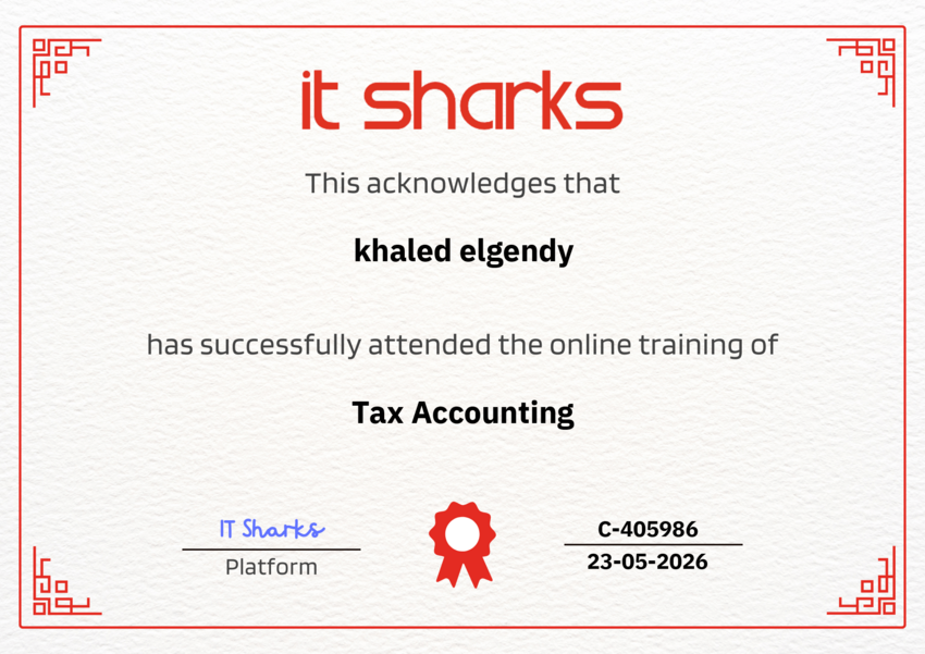 ITSharksPro's tweet photo. بعض إنجاز طلابنا اليوم 23-05-2026 على #التطبيق ، للتأكد من اعتماد الشهادة ، https://t.co/qj3mVGD8Ac https://t.co/HfrncZ9qHe