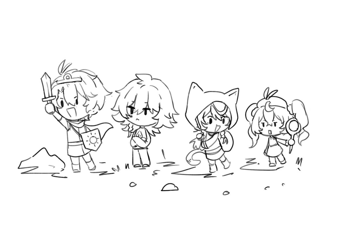 timely ✧ Phai & Dei ✧ doodles tweet media