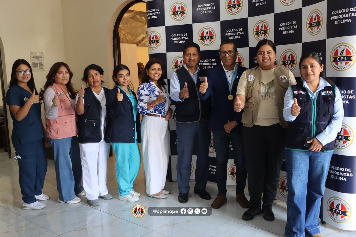 Colegio de Periodistas de Lima tweet media