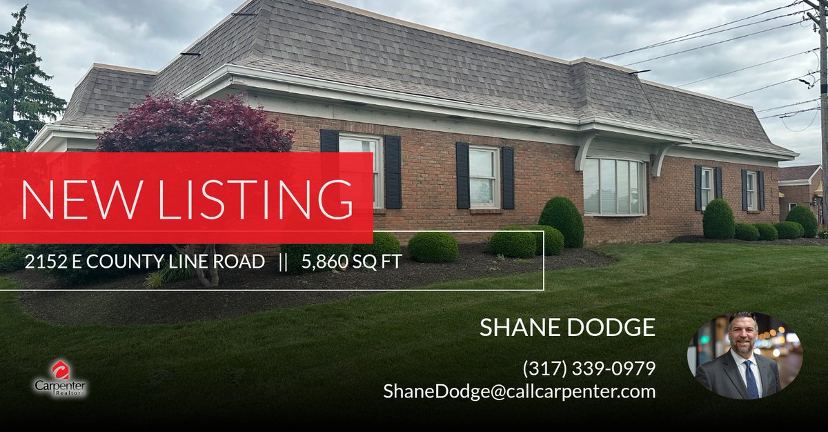 shane_dodge's tweet photo. 📍 New Listing 📍 Take a look at this fantastic new property that just hit the market located at 2152 E County Line Road in Indianapolis. Reach out here or at (317) 339-0979 for more information!

Listed by Stan Comer, ABR, GRI

... https://t.co/xIi8ZPbmsg https://t.co/bNKbZ3kh6n