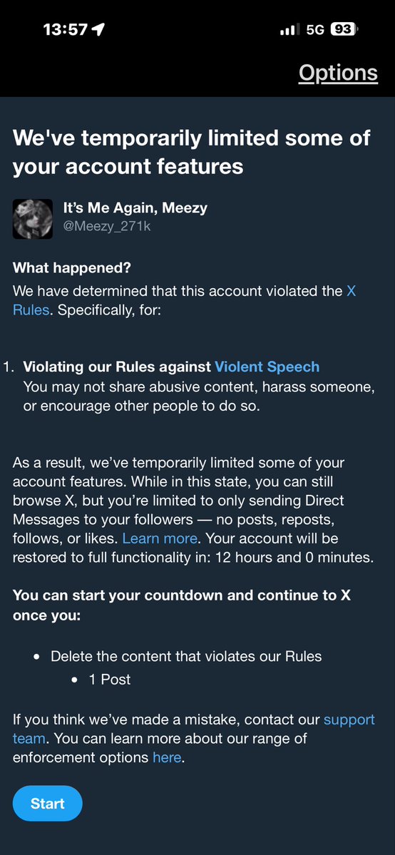 Banned Meezy tweet media