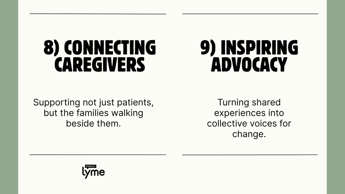 ProjectLyme's tweet photo. 2/2 After 10 years, one thing is clear: when we come together, we’re stronger. https://t.co/YRlBfXaEY2