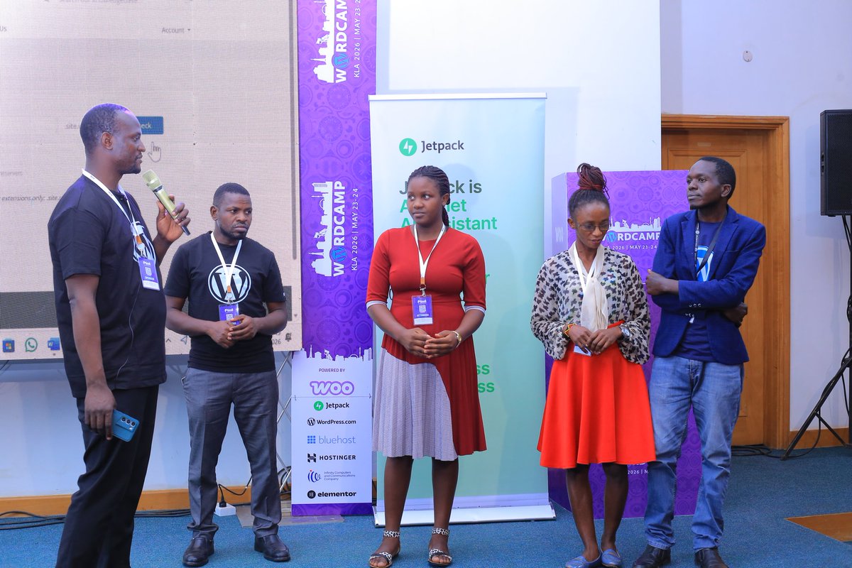 mrogers4christ's tweet photo. Concepts for 5 fresh innovative website projects ideated 💡 today at #WCKLA2026 &amp; development kickstarted, ready for submission to the Uganda website projects competition 2026 - #WebsiteCompetitionUG. Thank you @WordPressKLA  for the platform, time &amp; opportunity! #WordCampKampala https://t.co/d5xQ3x4st6