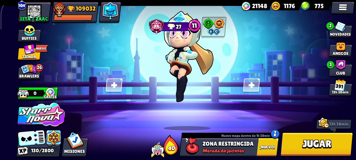 ByIsaaac's tweet photo. Primer Brawler 2K Star Nova niceeee🫡🔥💪🏻💪🏻 no tengo prisa en subirlos iré a mí ritmo pero iré poniendo abajo cada vez que suba uno. #BrawlStars https://t.co/RUbgPCezKQ