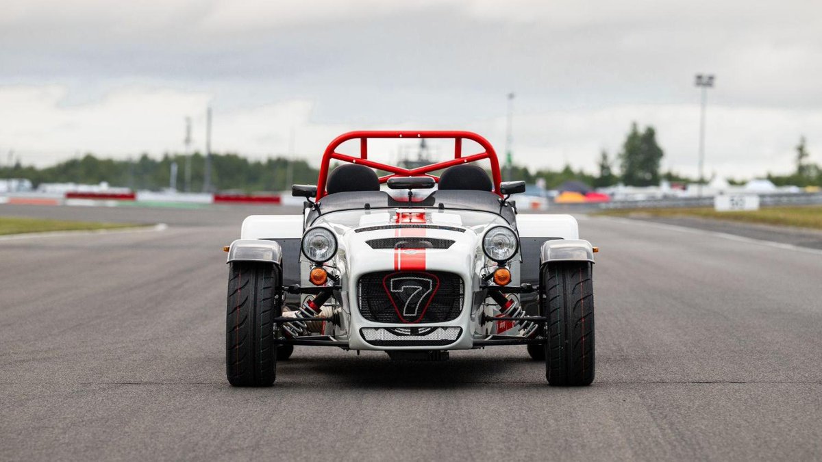 CARmagazine's tweet photo. Caterham wishes a happy 100th birthday to the Nurburgring https://t.co/WbFj4hiklY https://t.co/1ghNZUOU17