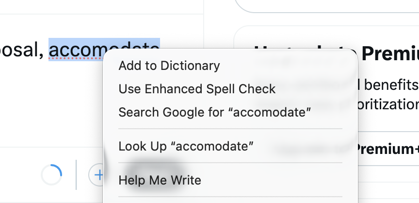 sshadmand's tweet photo. With all the modern tech at my disposal, accomodate still does not have a correction for the missing M in spellcheck. I really shouldn't need GPUs for that. <sign> https://t.co/8AlowaXFWv