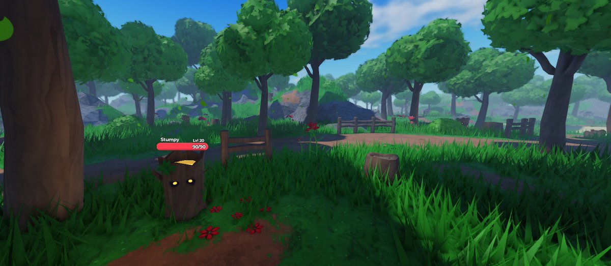 rileyified's tweet photo. 🌲 • the dense forest (&amp; stumpy -> a new enemy!) 

my first attempt at a properly stylised area; a style i've been wanting to go into for over two years now. 
more photos in thread! 

✨ feedback is much appreciated // alongside likes + reposts! 

#Roblox || #RobloxDevs https://t.co/loNcbydqev