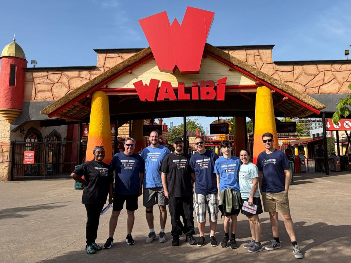 CoasterBreaks's tweet photo. Dan kicks off his latest tour starting at @WalibiBelgium 🚌 🇧🇪 🎢 🥳 https://t.co/ufS60WeX5u