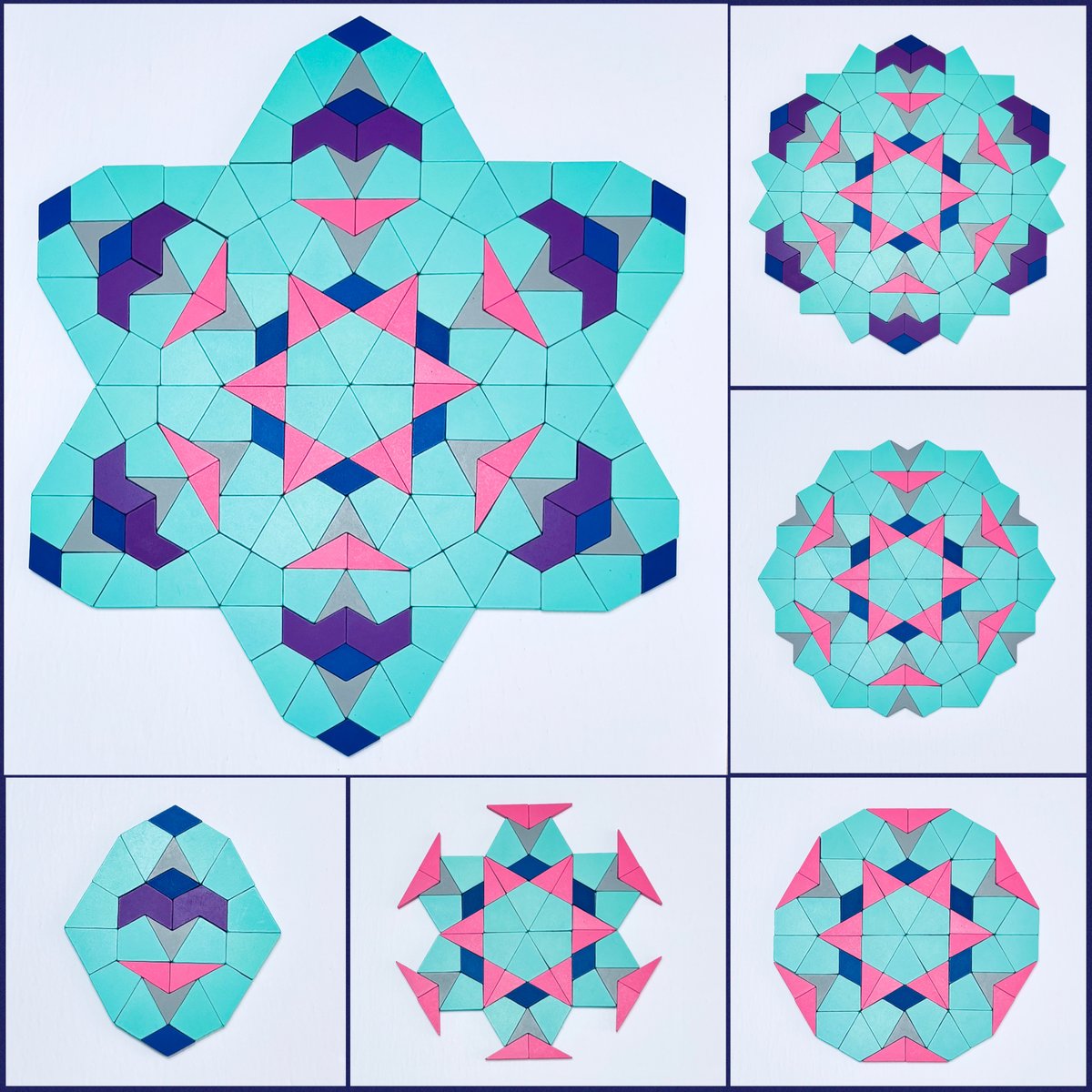 MurrayH83's tweet photo. Pattern block play! #21CenturyPB https://t.co/IQo3ycMX13