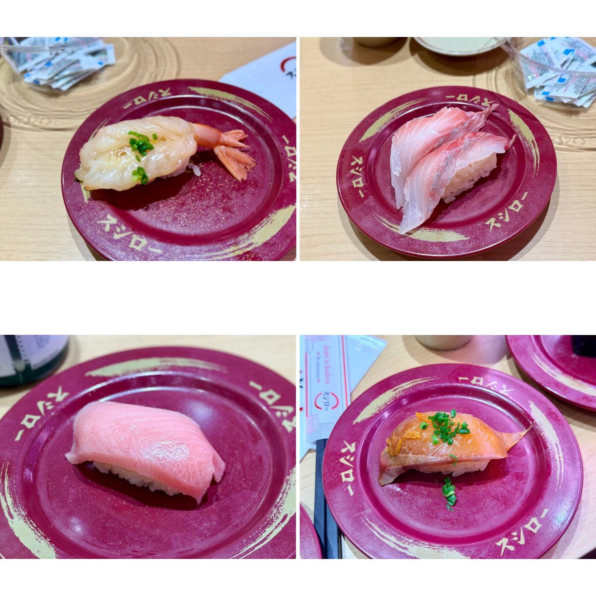 NATTYNAPBO's tweet photo. The plates don’t lie! 🤪 Red plate challenge: Failed!Again! 🤣 When the squad tags along, sushi is never enough ~ we needed that sweet ending! 🤭🍰✨ #nattynapboreview #enjoyeating #japanesefood #sushi #sushirothailand https://t.co/gQFLdXGVkr