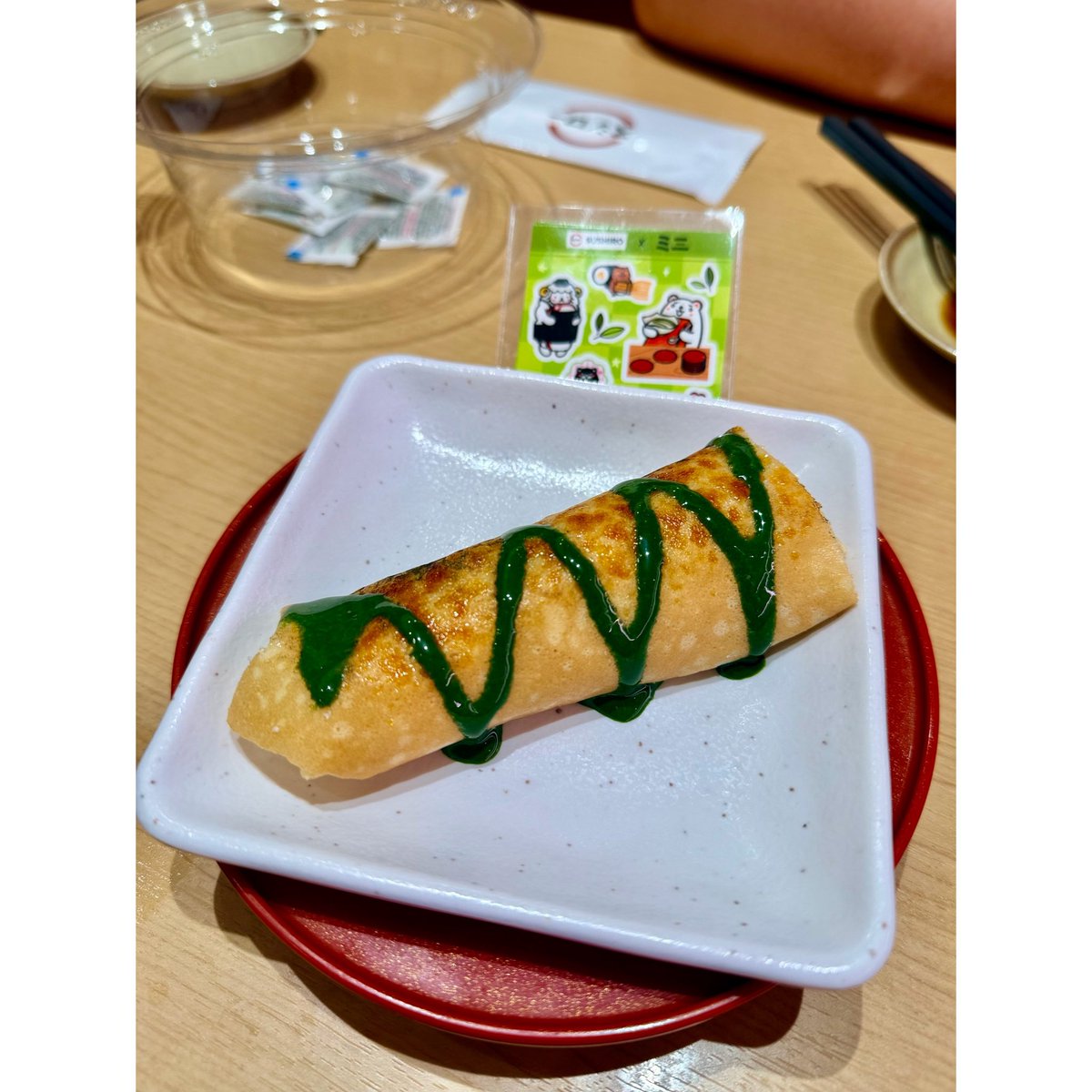 NATTYNAPBO's tweet photo. The plates don’t lie! 🤪 Red plate challenge: Failed!Again! 🤣 When the squad tags along, sushi is never enough ~ we needed that sweet ending! 🤭🍰✨ #nattynapboreview #enjoyeating #japanesefood #sushi #sushirothailand https://t.co/ohfo3qMZLc