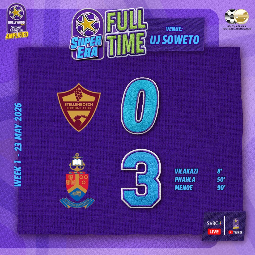 SAFA_net's tweet photo. An action packed Day 2 of the first instalment of the Hollywoodbets Super League Amplified festival. There were also goals galore…
#HWBSL 
#hollywoodbetssuperleague 
#amplified https://t.co/p3yKJ2dz6P