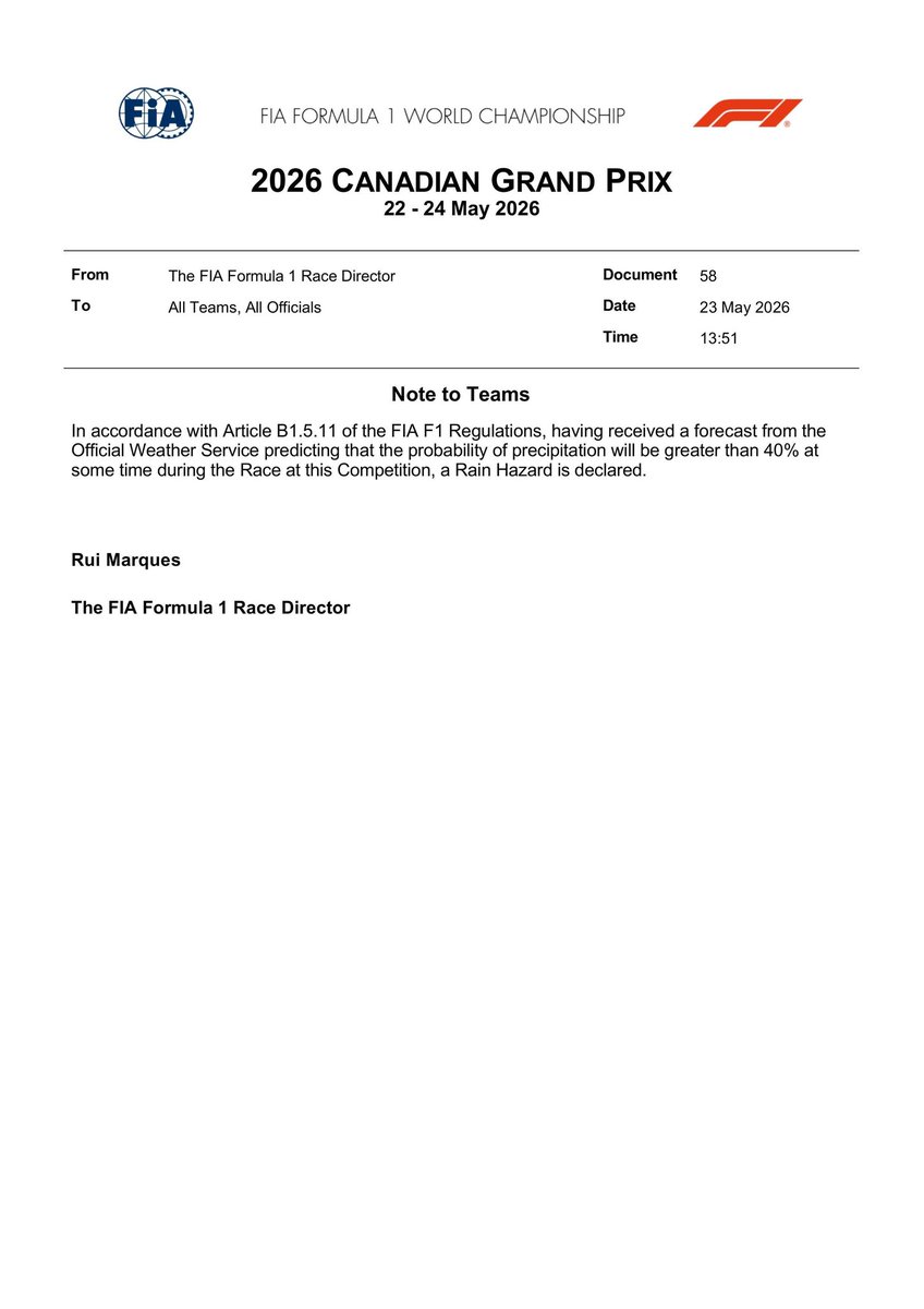 FirstLap F1 tweet media