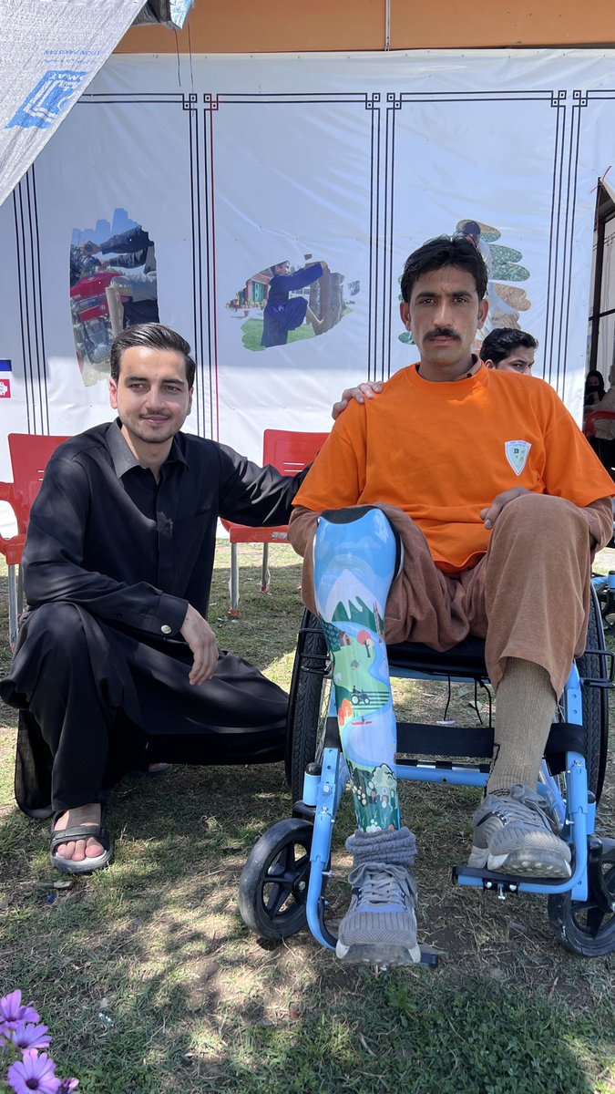 DrSuleman97's tweet photo. Grateful to have hosted and volunteered in this incredible camp in Swat, Pakistan where nearly 140 lower-limb and around 40 upper-limb prostheses were manufactured and fitted for individuals in need. https://t.co/TywjiRY16L