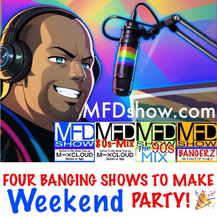 MFDshow's tweet photo. Available to stream now for free. Hours of tunes. LISTEN/LIKE/SHARE 🎶📲

https://t.co/cQPSWpHstM or direct link for latest mix: https://t.co/VTmZsStSg7 https://t.co/mTyPgpJykX
