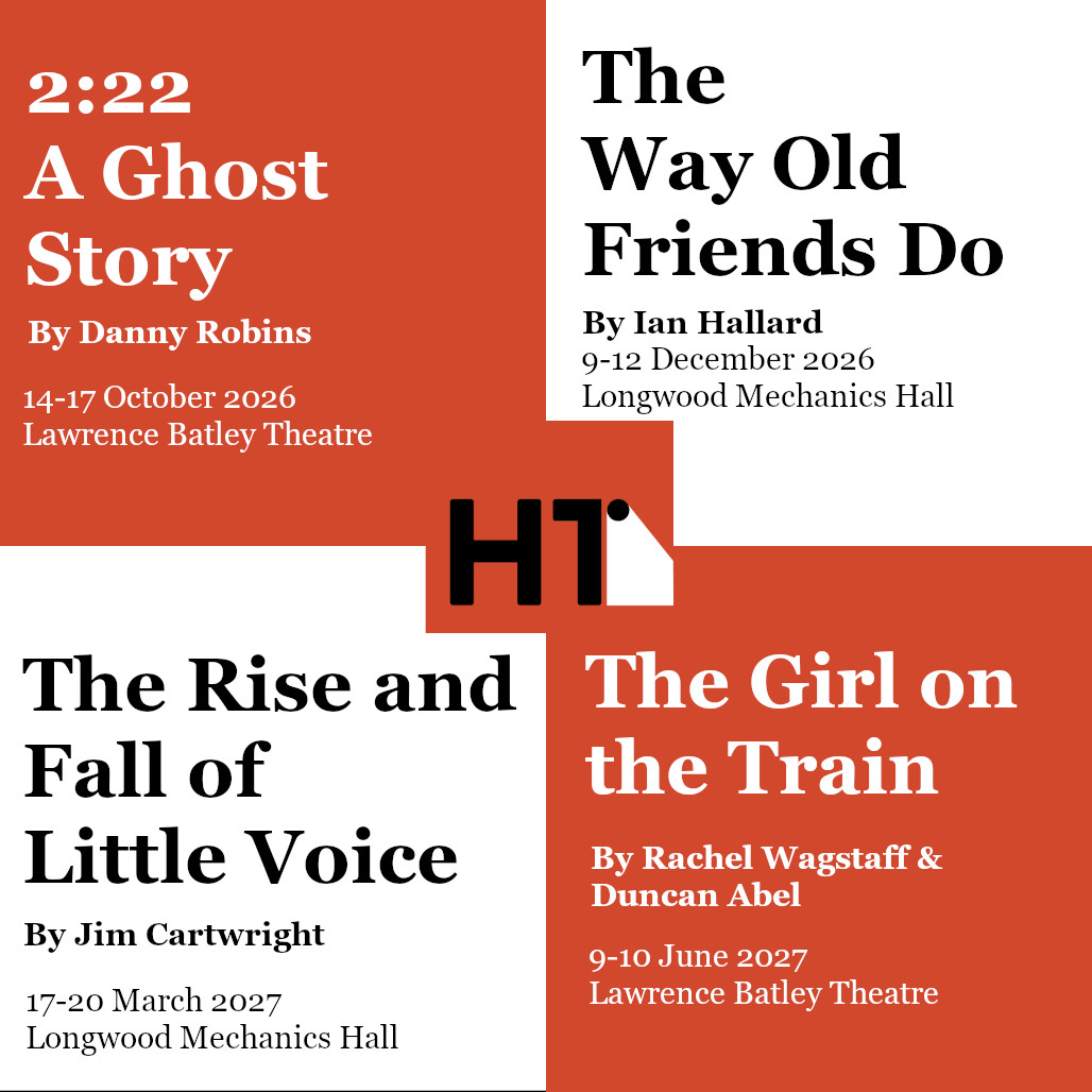 HuddThesps's tweet photo. Our new season is now on sale! We've got ghostly chills, an Abba-tastic Christmas, a showbiz fairy tale and psychological thrills, plus multi-buy offers. https://t.co/7kUcRPAsBN
https://t.co/3NVY4bjnrS

#Huddersfield #Longwood #theatre #BankHoliday https://t.co/zW5eH5T3eo