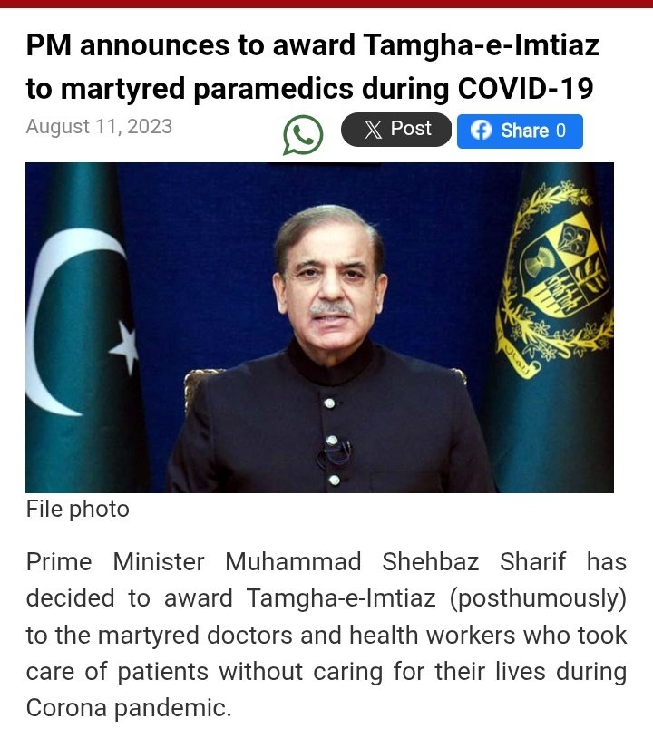 HayeeBaloch4's tweet photo. Hundreds of Drs contracted infectious diseases while treating patients and were martyred. Although some were awarded honors like Tamgha-e-Imtiaz, these remained symbolic, with no practical steps taken for doctors’ welfare or protection.
#PayRaiseForDoctors
@CMShehbaz
@pmln_org https://t.co/hFwXErY2uI