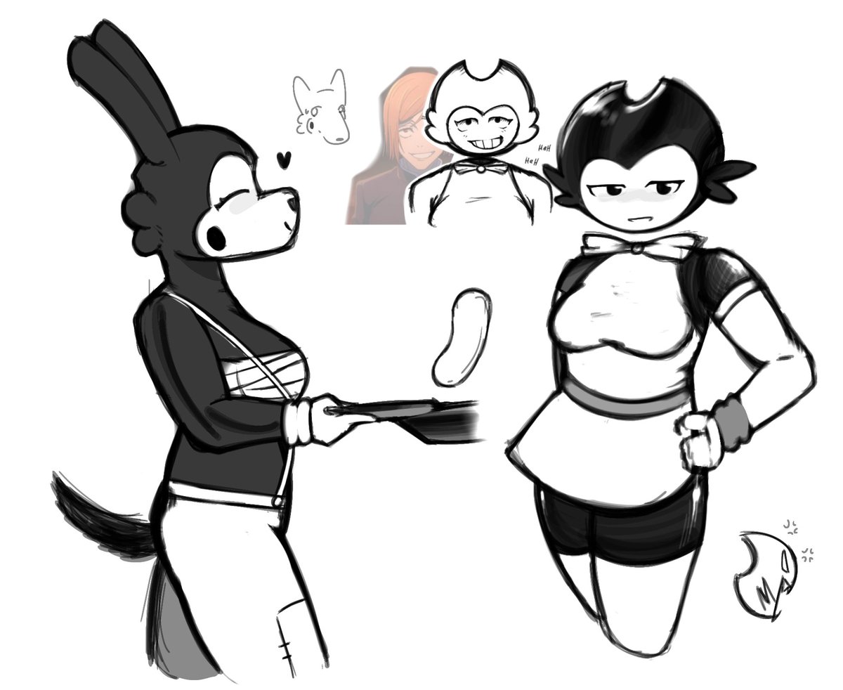 BendyCc5's tweet photo. @Merry____0001 I feel like this is def late, but they were fun to draw either way. https://t.co/kSsAaVpBPX