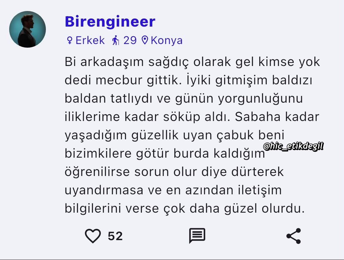 Hiç etik değil tweet media